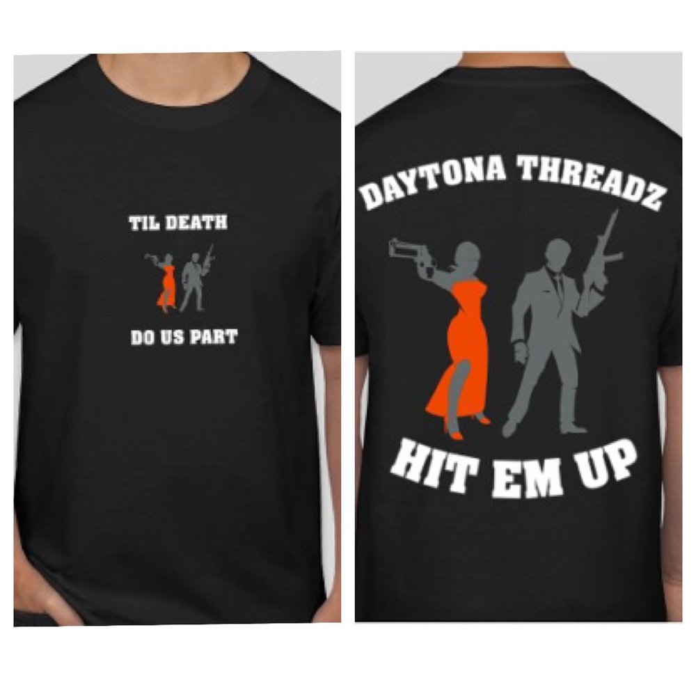 MENS HIT EM UP BNNIE N CLYDE MED,LG,XL,2XL